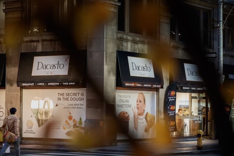 The Dacasto storefront on a Toronto corner