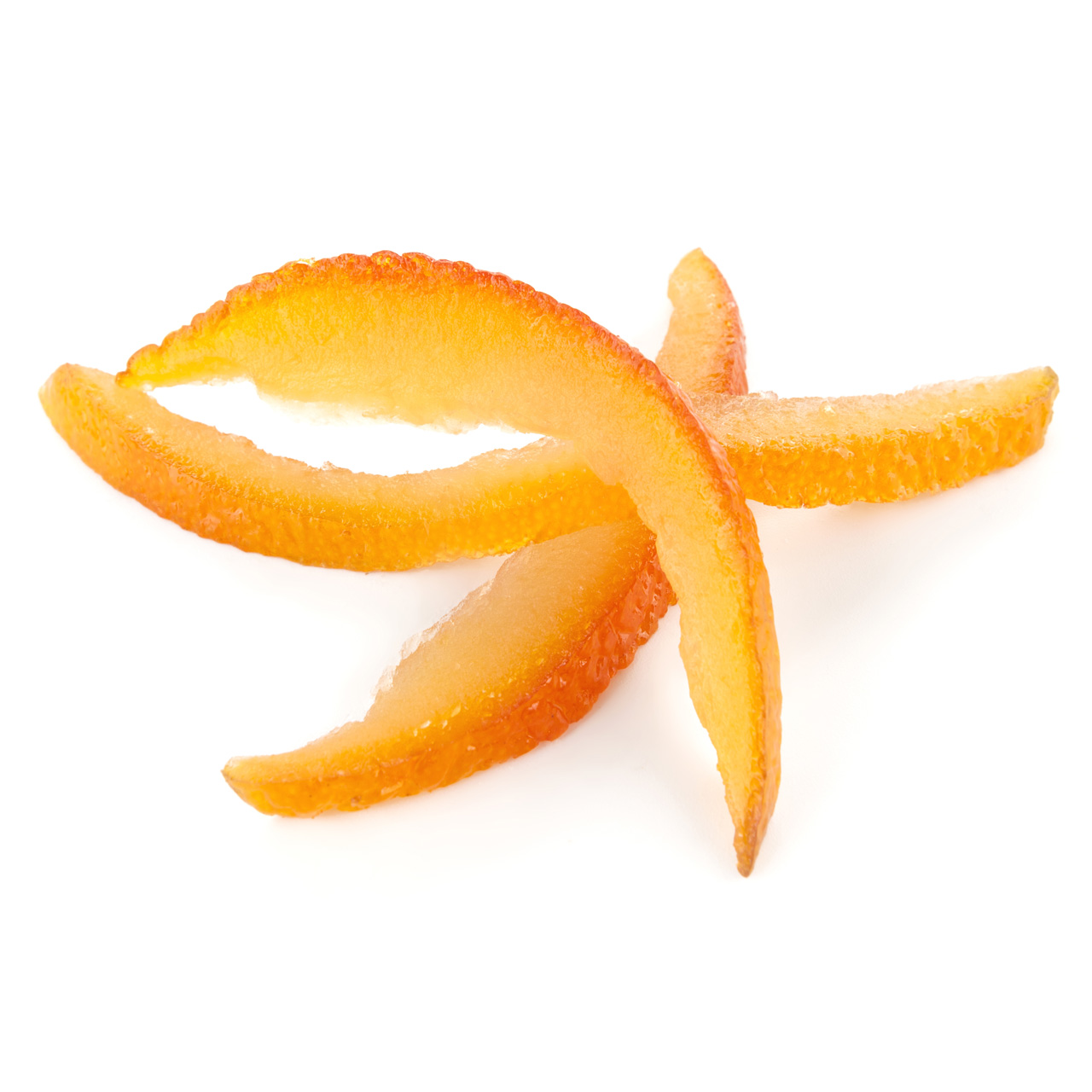 Candied orange zest